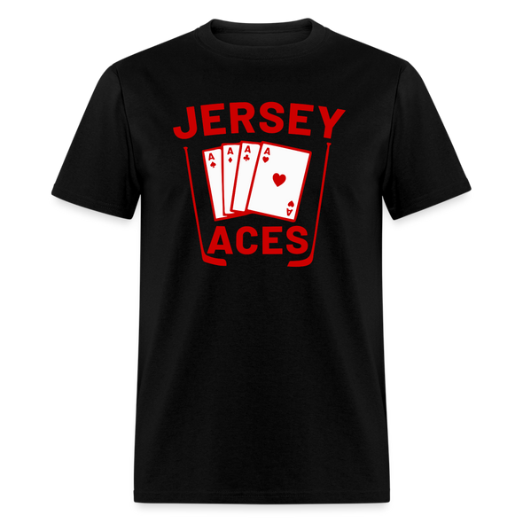 Jersey Aces T-Shirt - black