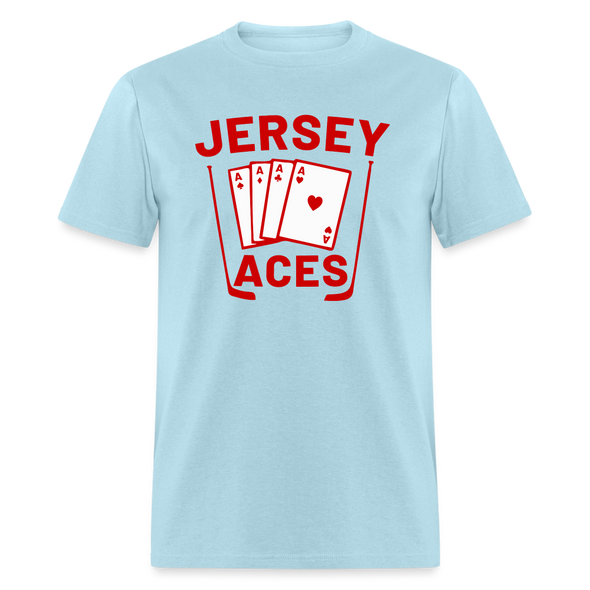 Jersey Aces T-Shirt - powder blue