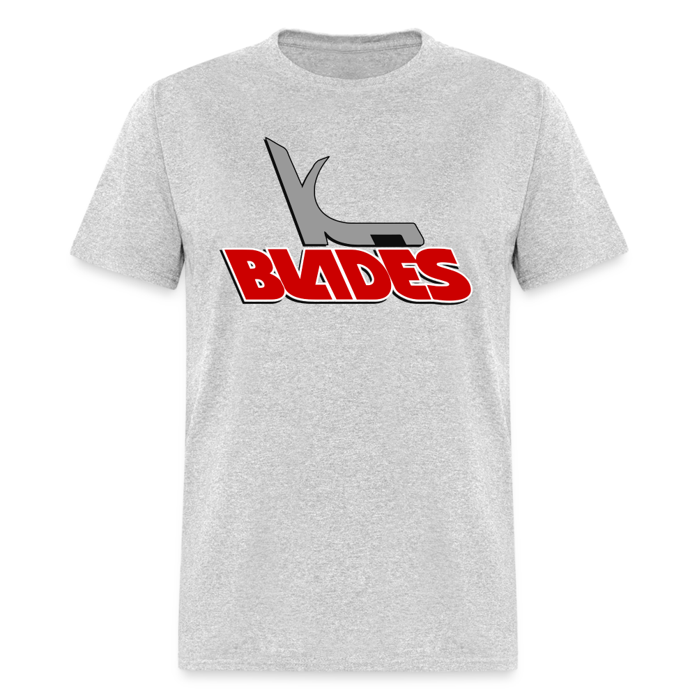 Kansas City Blades T-Shirt - heather gray