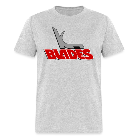Kansas City Blades T-Shirt - heather gray