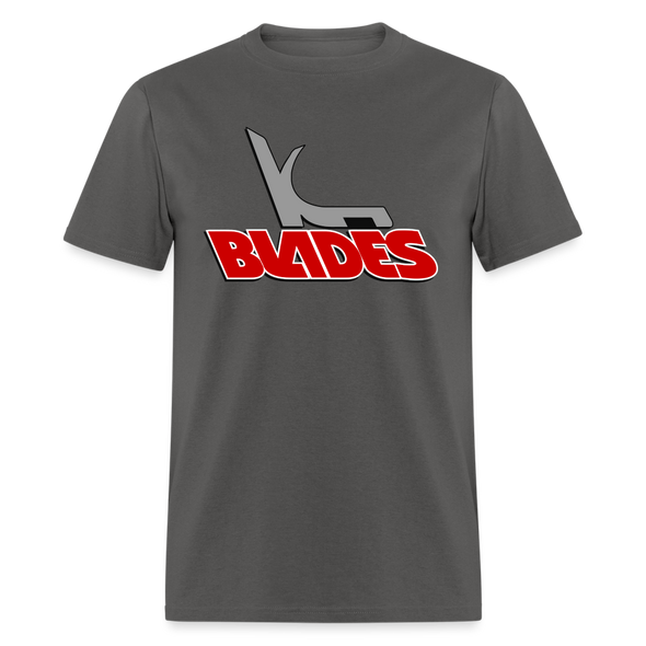 Kansas City Blades T-Shirt - charcoal