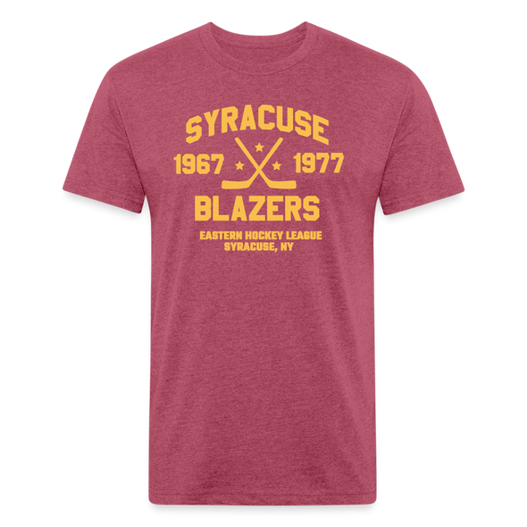 Syracuse Blazers Dated T-Shirt (EHL) (Premium) - heather burgundy