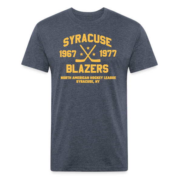 Syracuse Blazers Dated T-Shirt (NAHL) (Premium) - heather navy