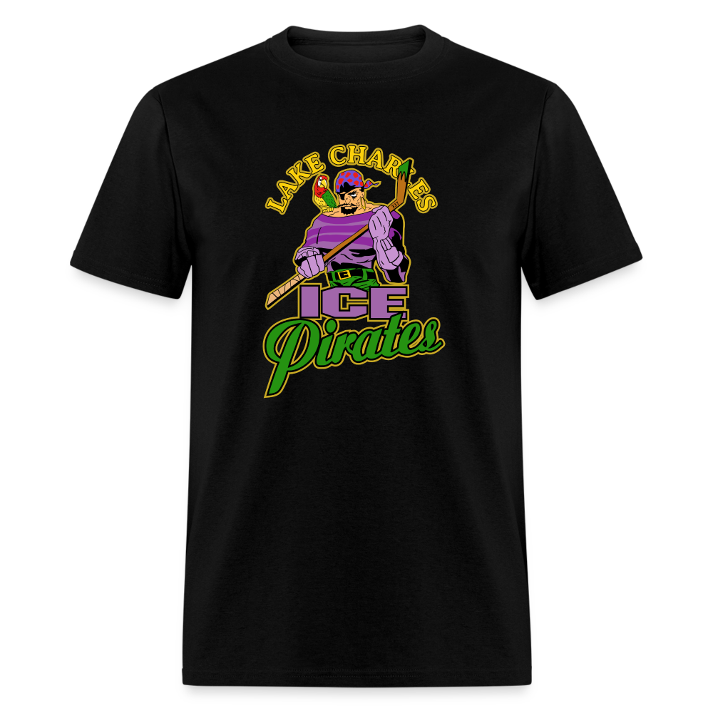 Lake Charles Ice Pirates T-Shirt - black