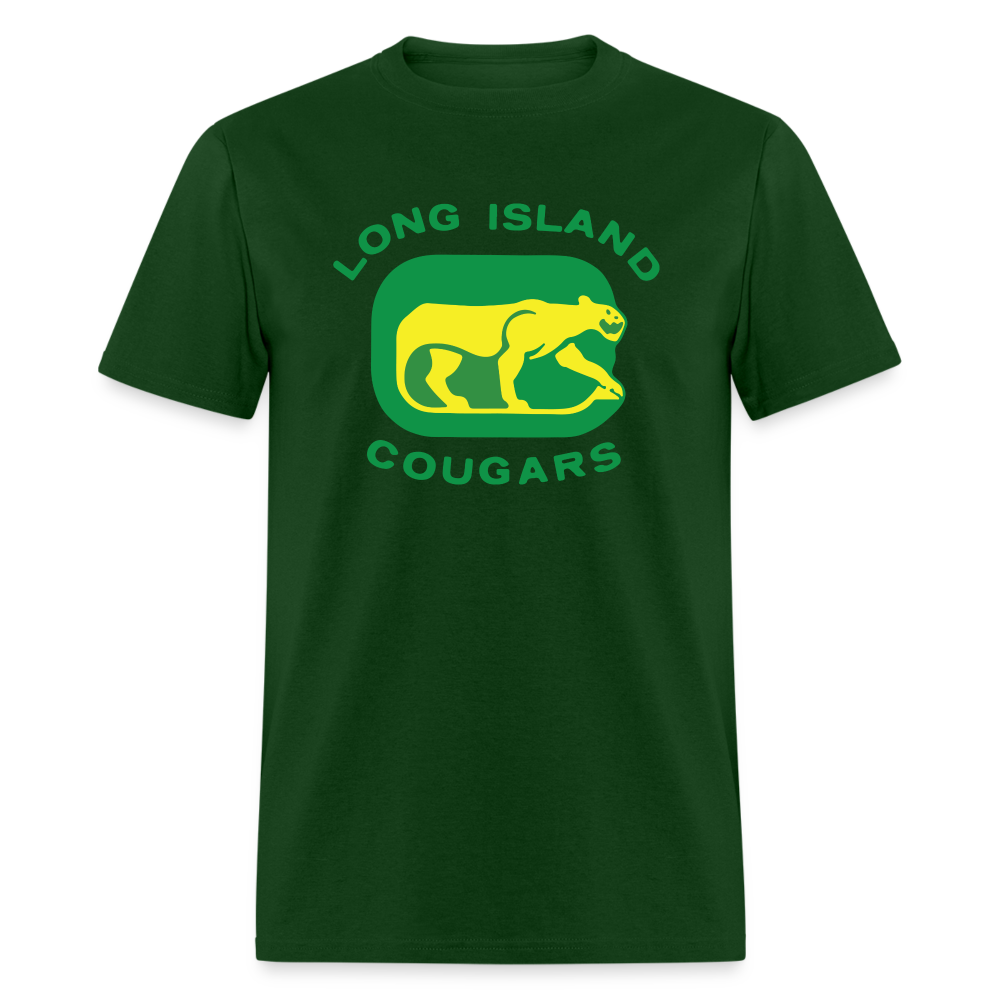 Long Island Cougars T-Shirt - forest green