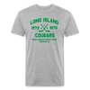Long Island Cougars Dated T-Shirt (NAHL) (Premium) - heather gray