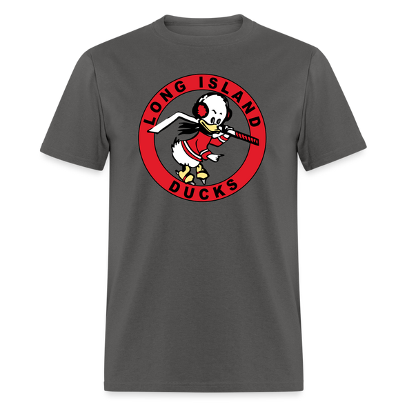 Long Island Ducks 1960s T-Shirt - charcoal