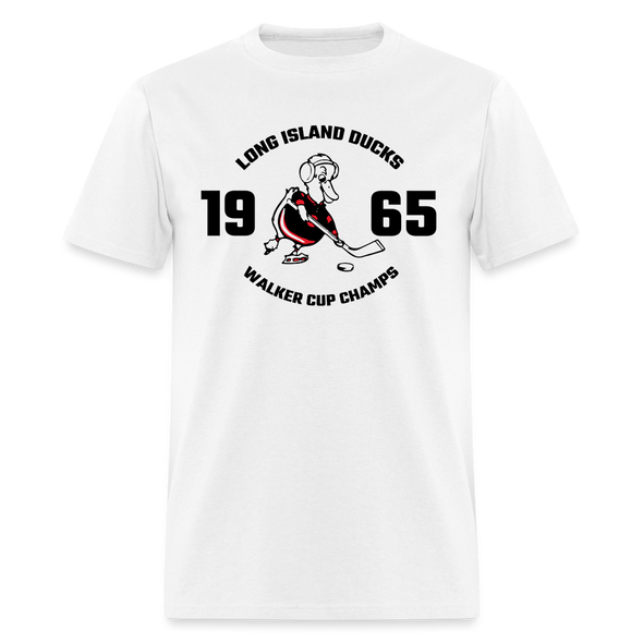Long Island Ducks 1965 Walker Cup Champions T-Shirt (EHL) - white