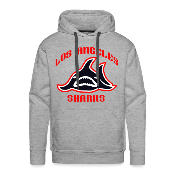 Los Angeles Sharks Hoodie (Premium) - heather grey