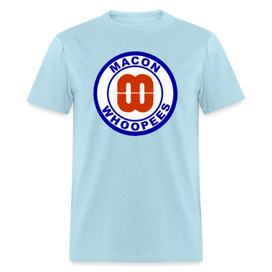 Macon Whoopee Hockey Retro Logo White T-Shirt Tee - AliExpress