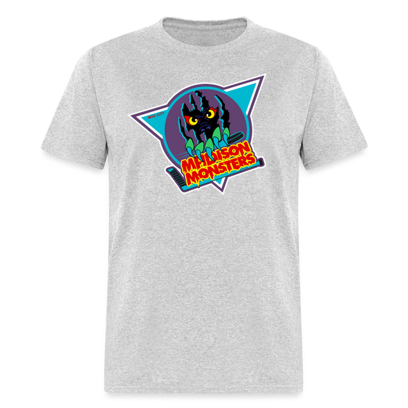 Madison Monsters T-Shirt - heather gray