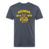 Michigan Stags Dated T-Shirt (Premium) - heather navy