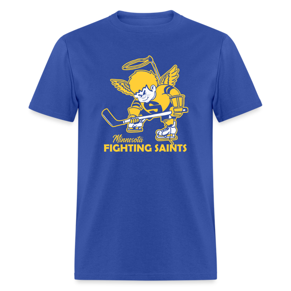 Minnesota Fighting Saints Alt T-Shirt - royal blue