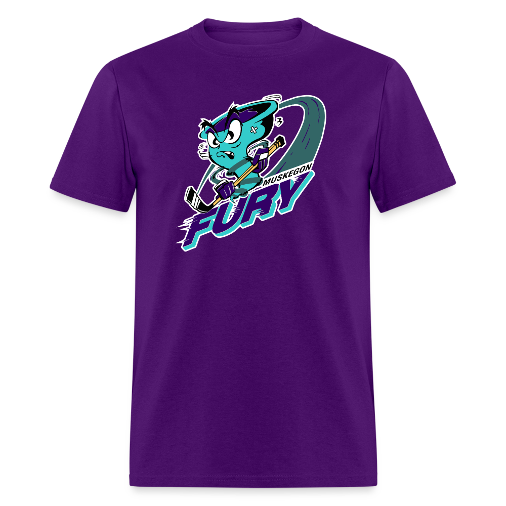 Muskegon Fury T-Shirt - purple