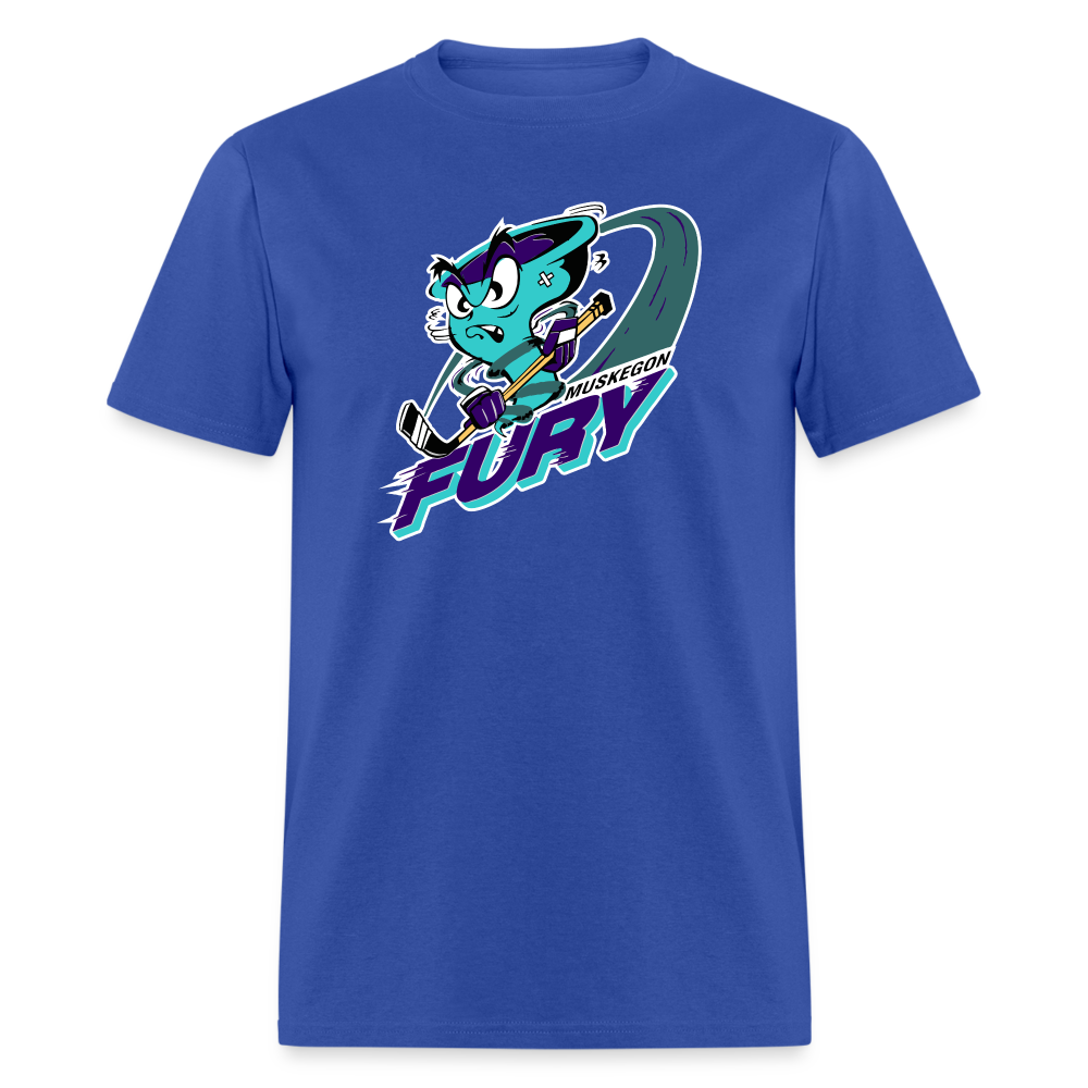 Muskegon Fury T-Shirt - royal blue