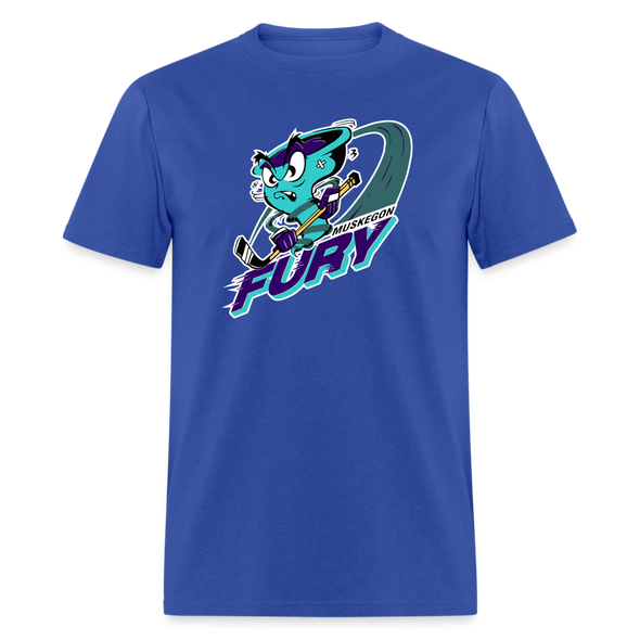 Muskegon Fury T-Shirt - royal blue