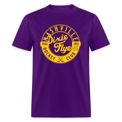 Purple flyers outlet shirt
