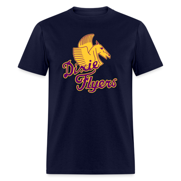 Nashville Dixie Flyers Pegasus T-Shirt - navy