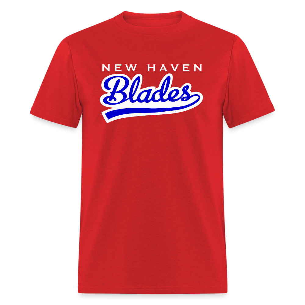 New Haven Blades Red T-Shirt - red