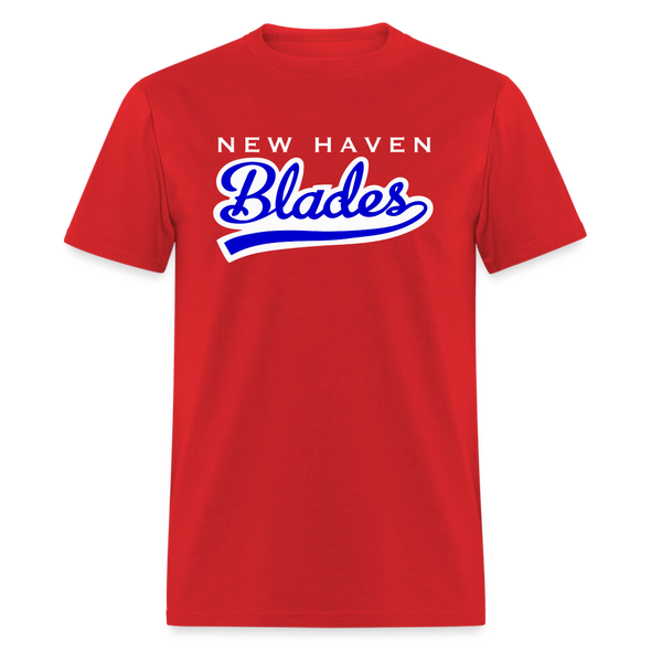 New Haven Blades Red T-Shirt - red