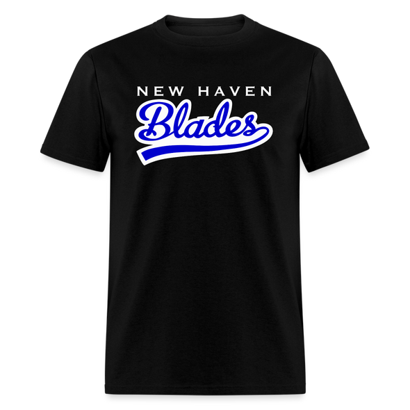 New Haven Blades Red T-Shirt - black