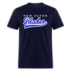 New Haven Blades Red T-Shirt - navy