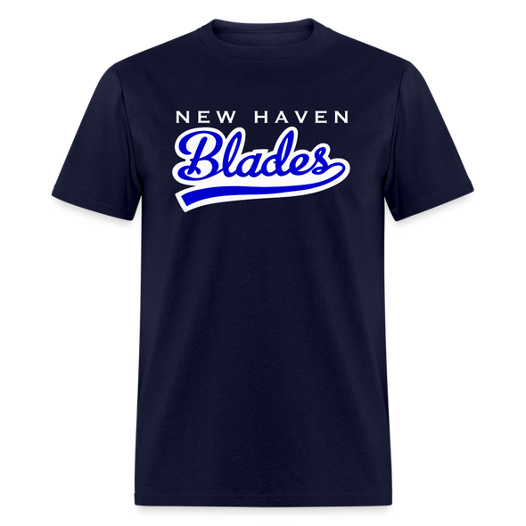 New Haven Blades Red T-Shirt - navy