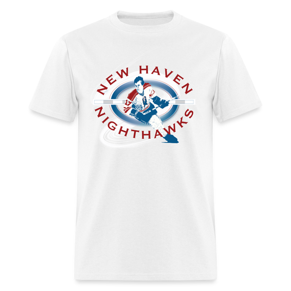 New Haven Nighthawks Dangerous Dan T-Shirt - white