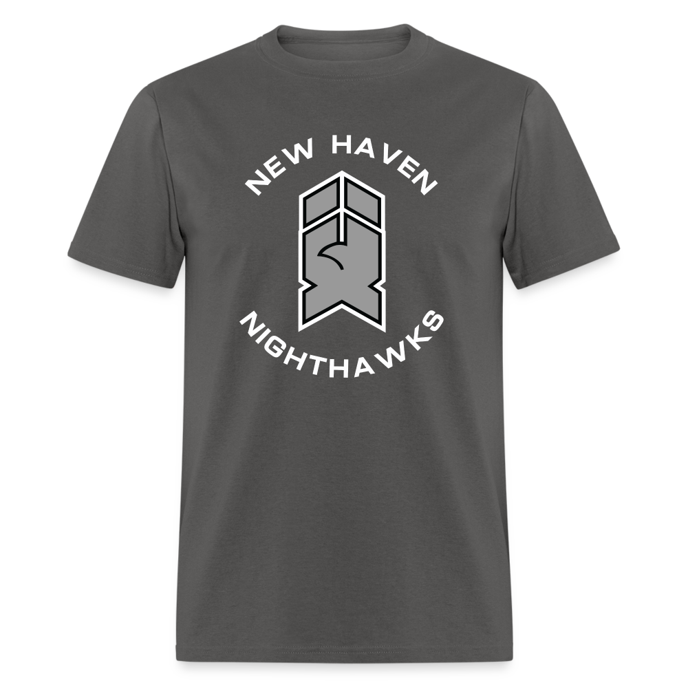 New Haven Nighthawks 1990s T-Shirt - charcoal