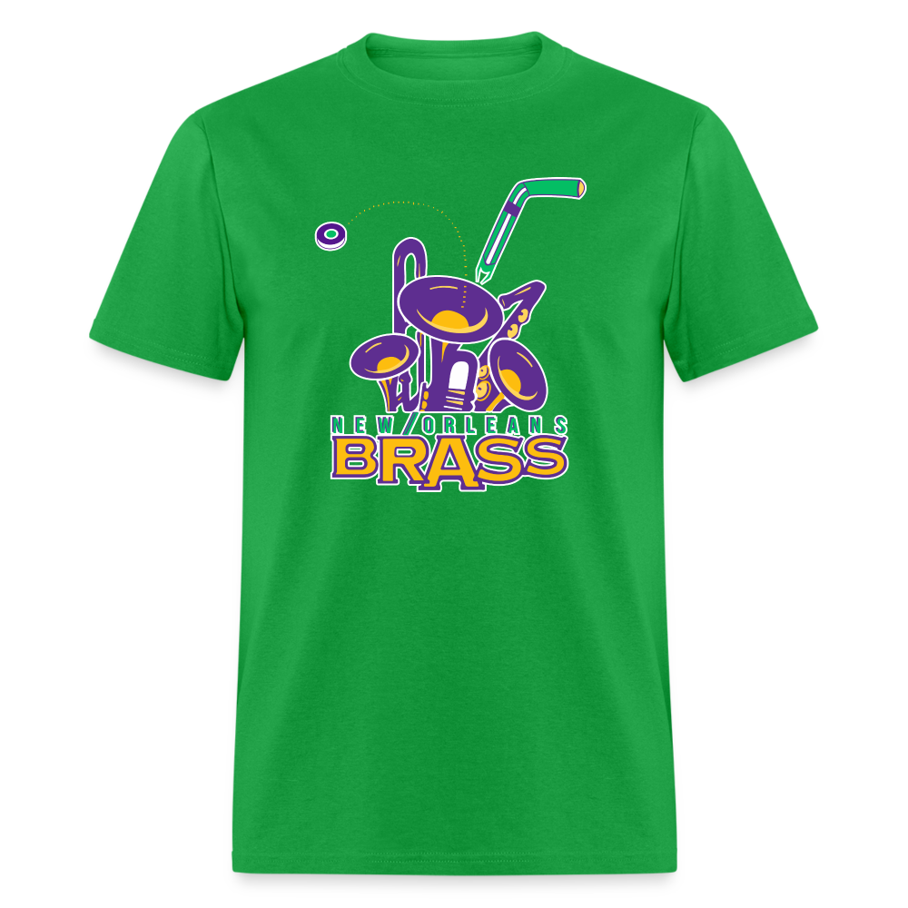 New Orleans Brass T-Shirt - bright green