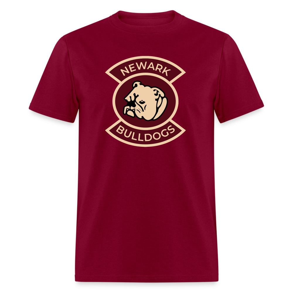 Newark Bulldogs T-Shirt - burgundy