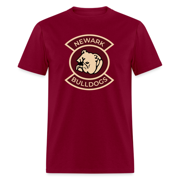 Newark Bulldogs T-Shirt - burgundy