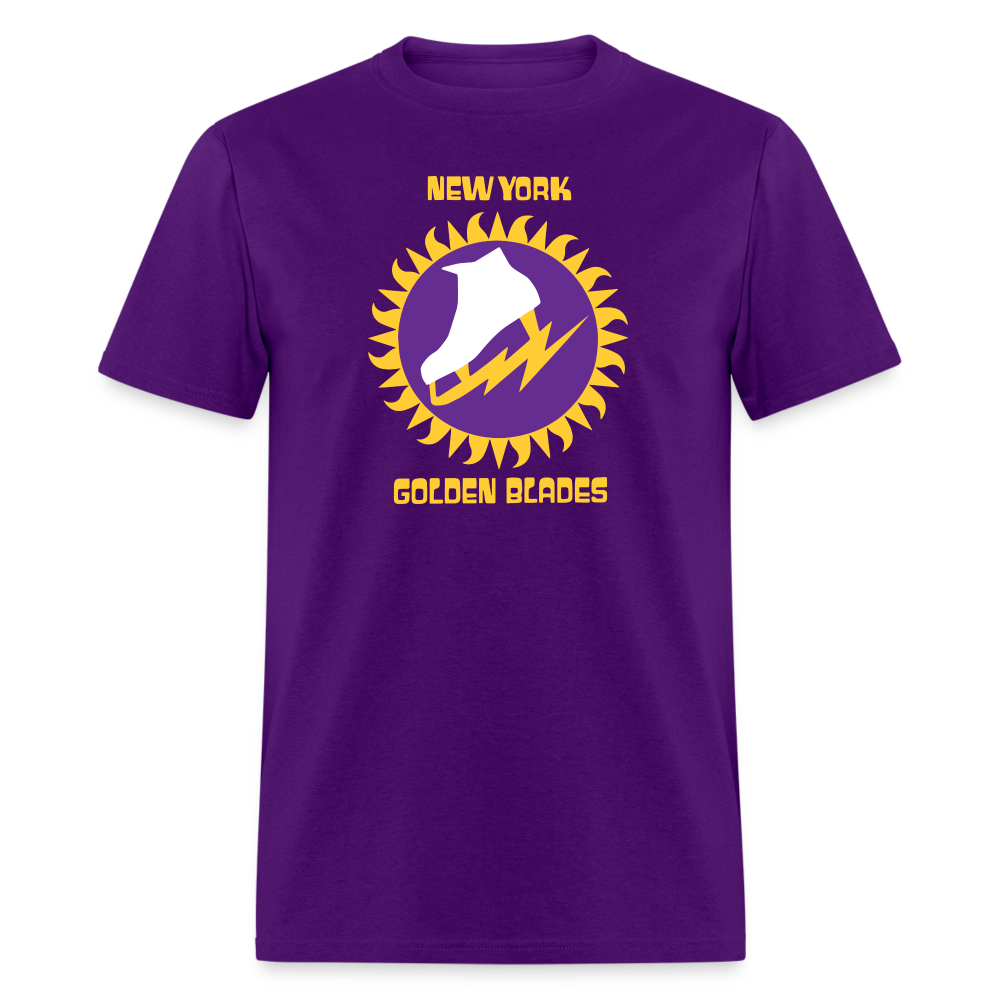 New York Golden Blades T-Shirt - purple