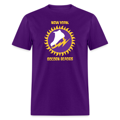 New York Golden Blades T-Shirt - purple