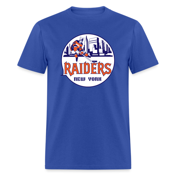 New York Raiders T-Shirt - royal blue