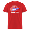 Peoria Prancers T-Shirt - red