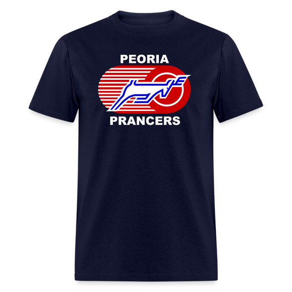 Peoria Prancers T-Shirt - navy