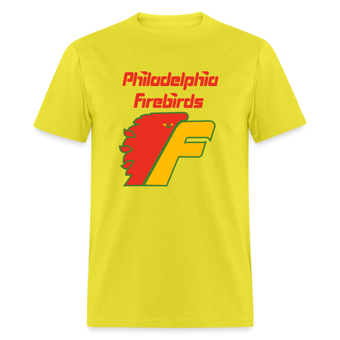 Philadelphia Firebirds T-Shirt - yellow