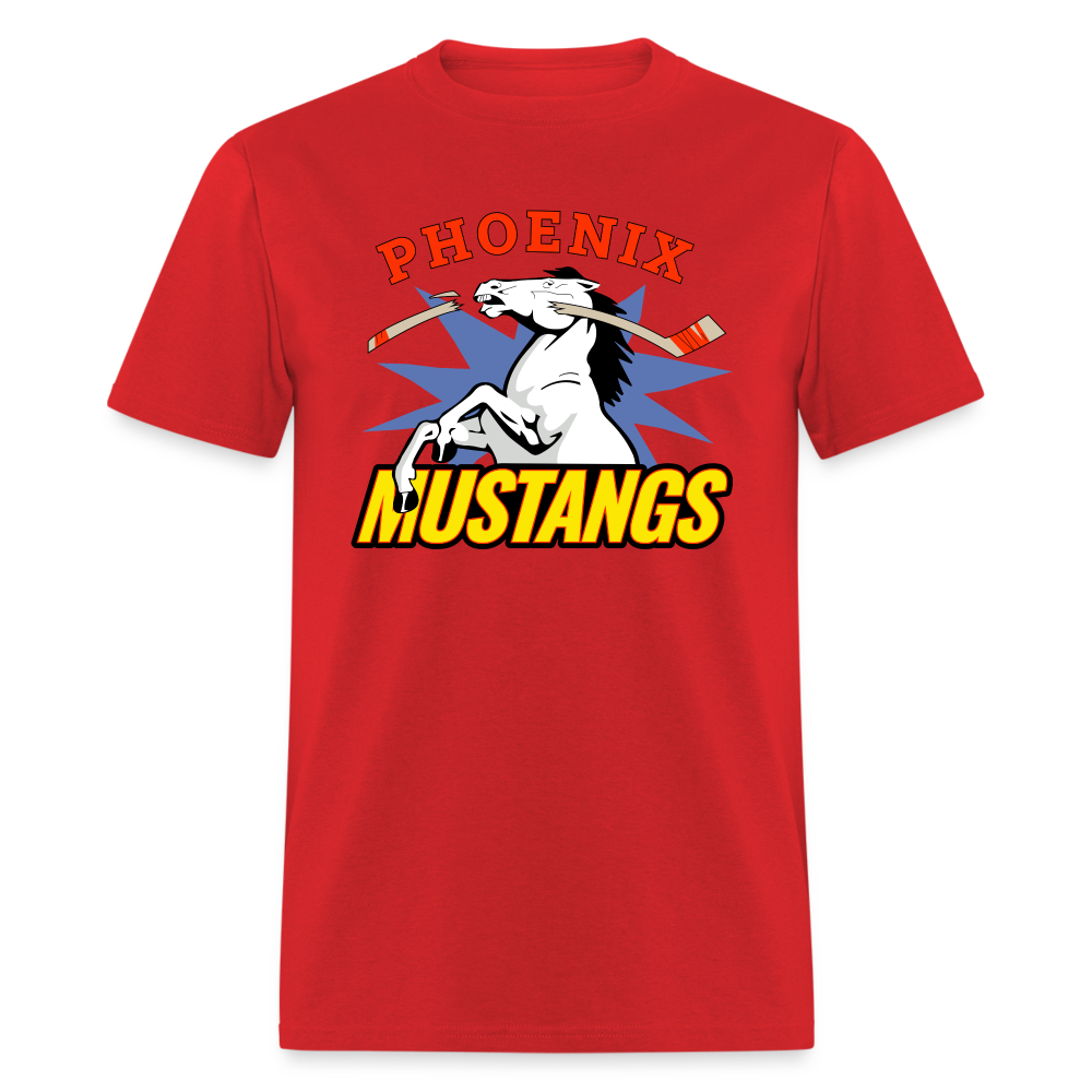 Phoenix Mustangs T-Shirt - red