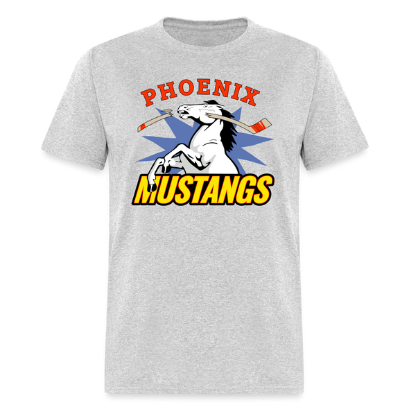 Phoenix Mustangs T-Shirt - heather gray