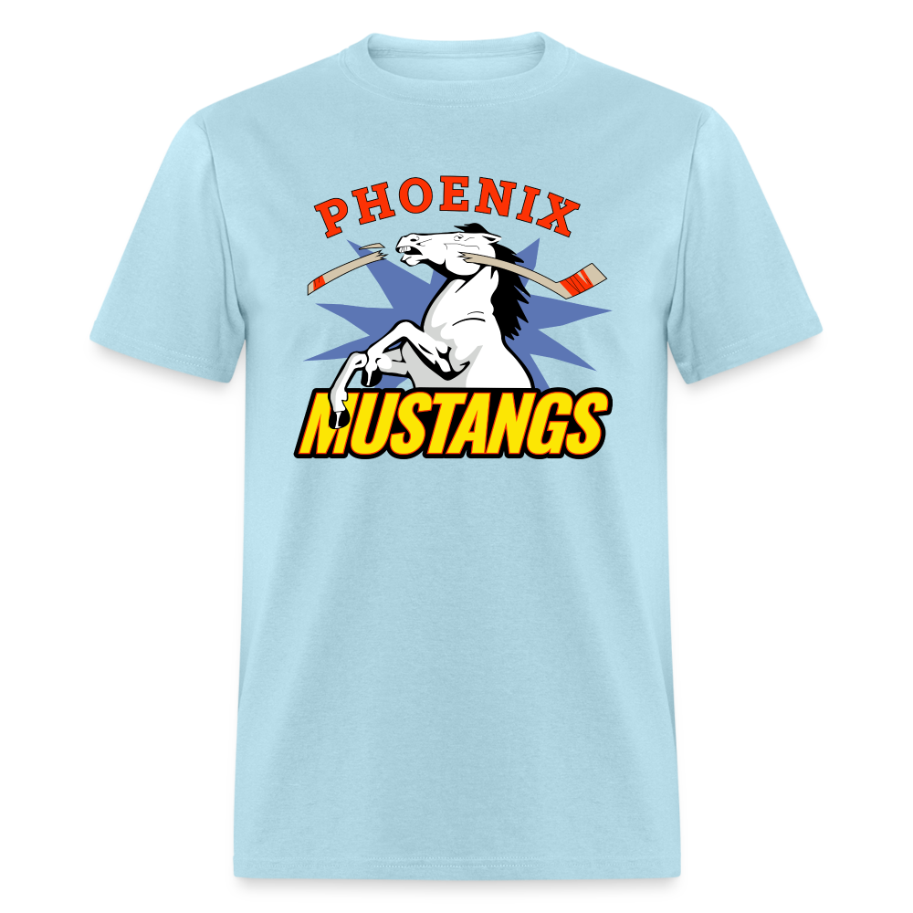 Phoenix Mustangs T-Shirt - powder blue