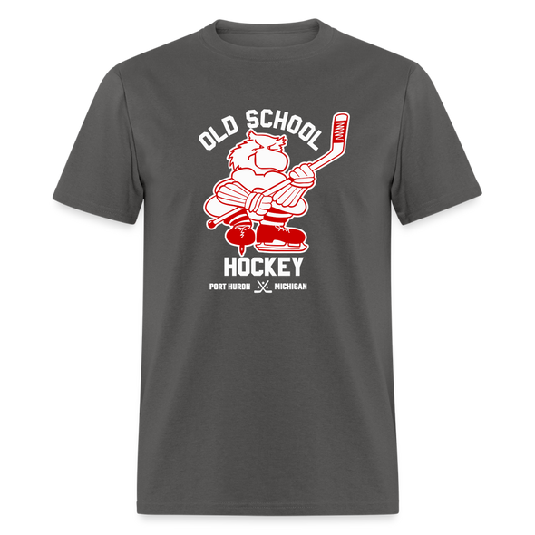 Port Huron Old School T-Shirt - charcoal