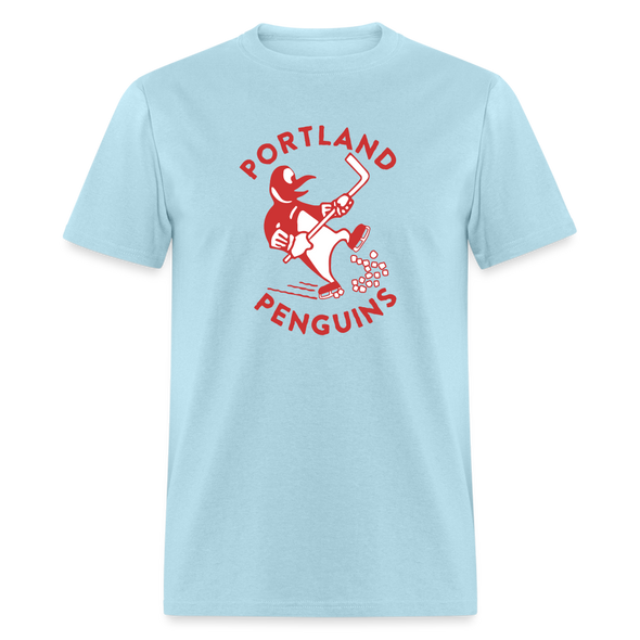 Portland Penguins T-Shirt - powder blue