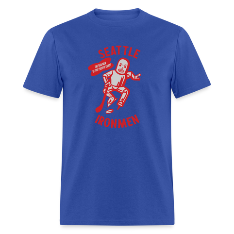 Seattle Ironmen T-Shirt - royal blue