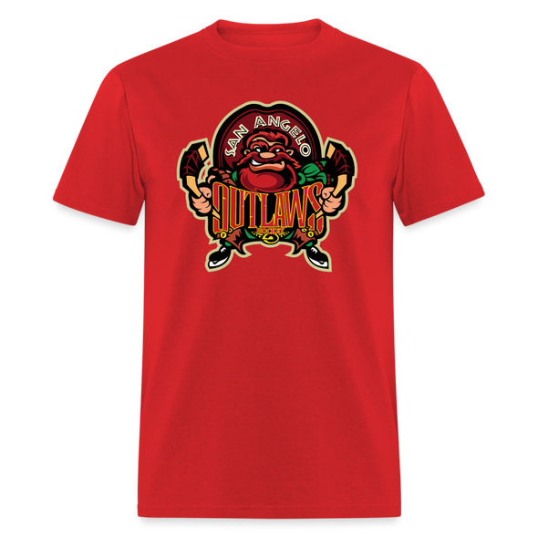 San Angelo Outlaws T-Shirt - red