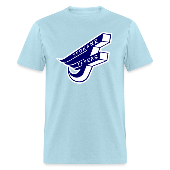 Spokane Flyers T-Shirt - powder blue
