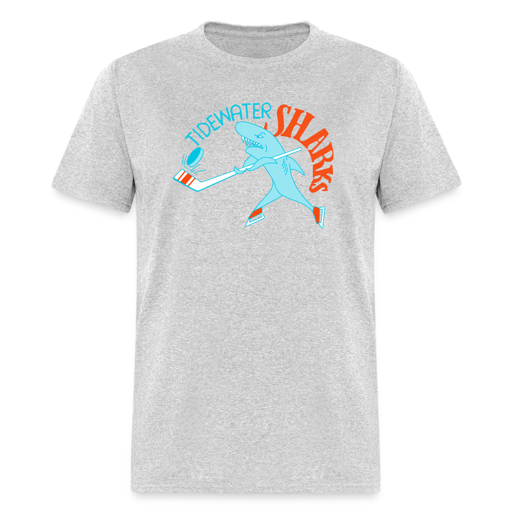 Tidewater Sharks T-Shirt - heather gray