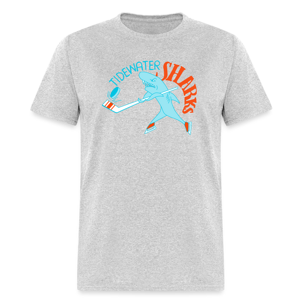 Tidewater Sharks T-Shirt - heather gray