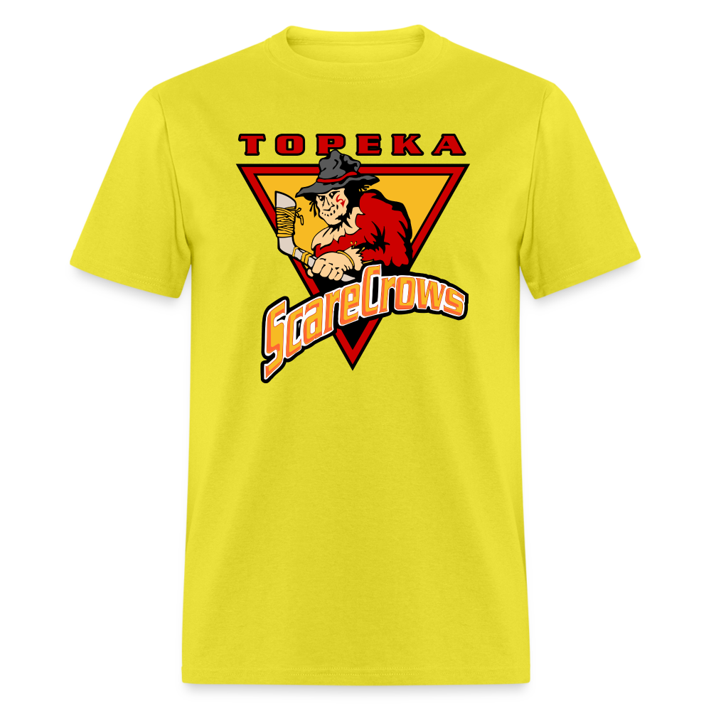 Topeka Scarecrows T-Shirt - yellow