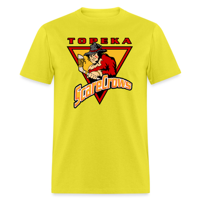 Topeka Scarecrows T-Shirt - yellow